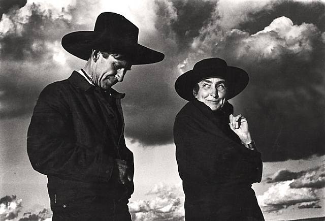 Ansel Adams - Georgia O'Keefe and Orville Cox