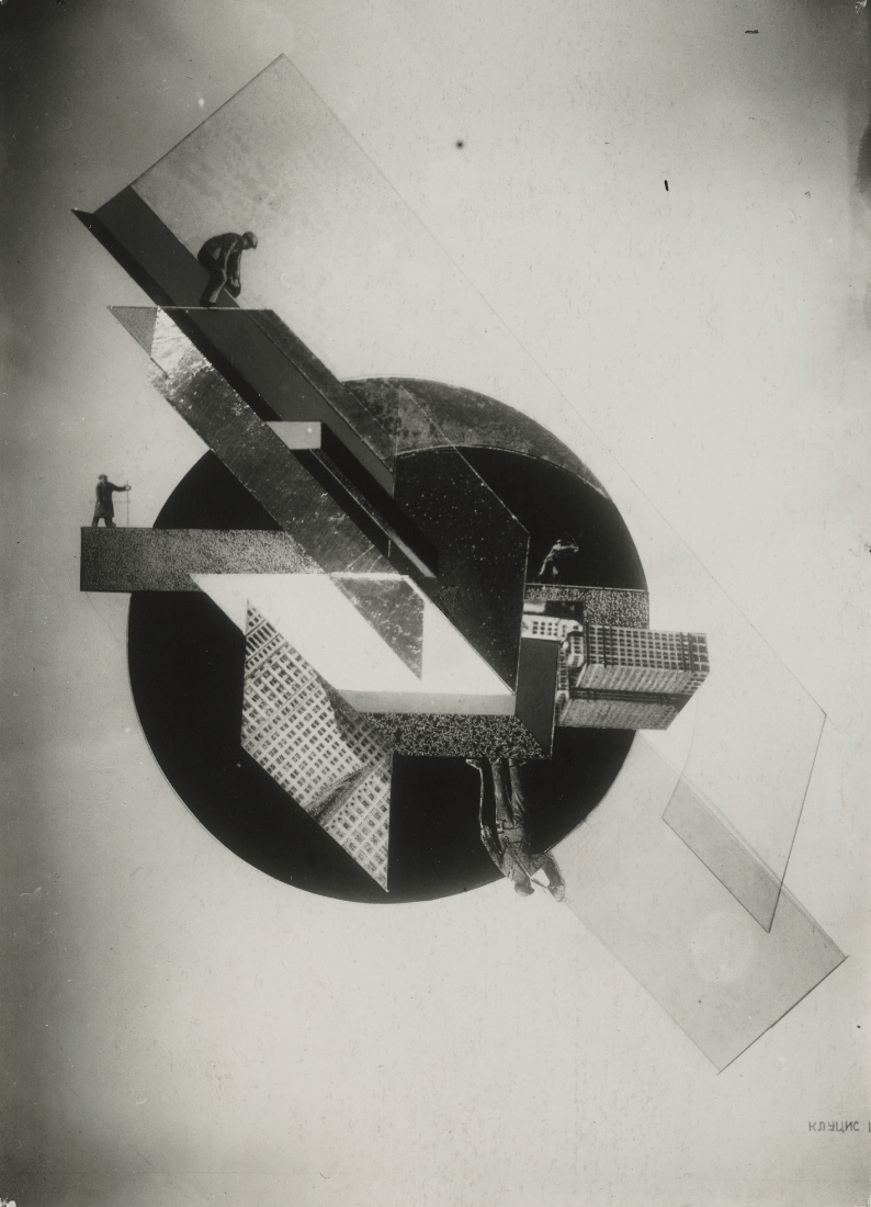 Gustac Klutsis Dinamicheskii gorod 1919 