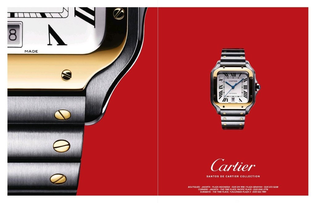 Colour Red – Cartier Advertisement