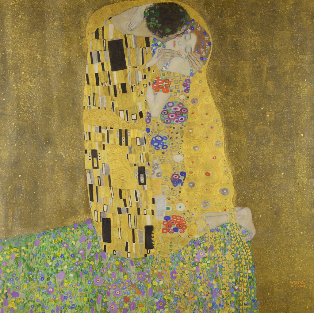 The Kiss
Gustav Klimt 1908-1909