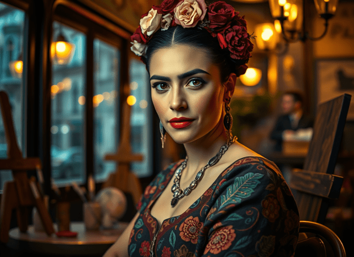 Frida Kahlo in Paris