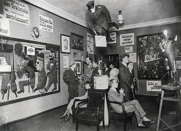 Opening of the 1st International Dada fair 