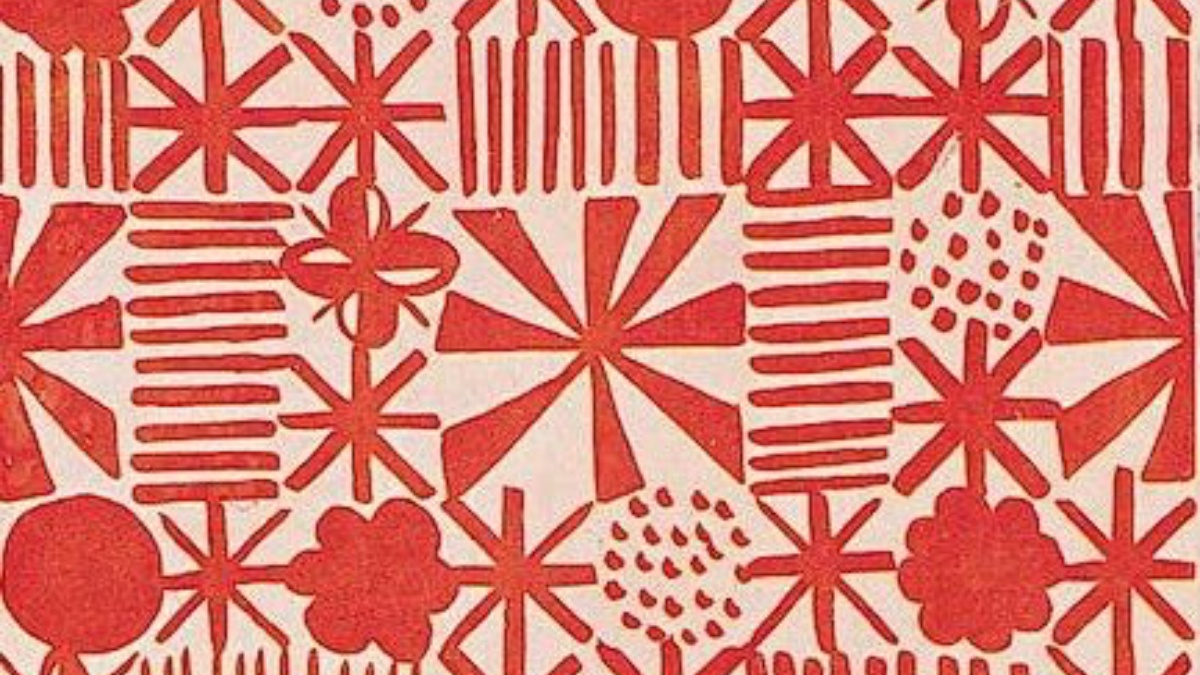 Jacqueline Groag (1903 – 1986) Czech Textile Designer