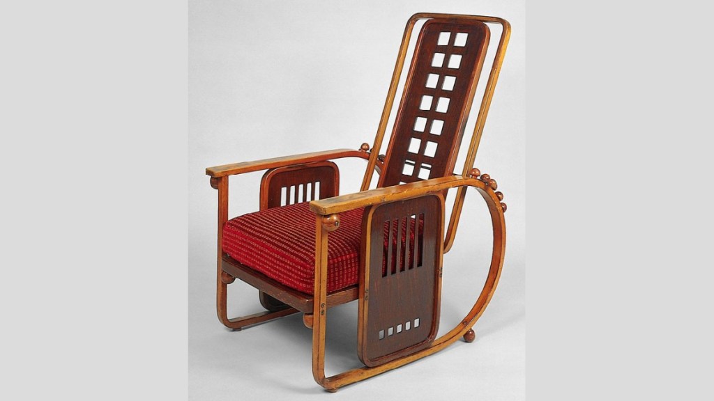 “Sitzmaschine” reclining armchair, model no. 670, Josef Hoffmann