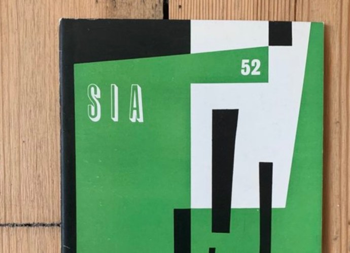 Society of Industrial Arts Magazine Cover