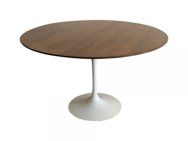 Eero Saarinen for Knoll Walnut Tulip Dining Table