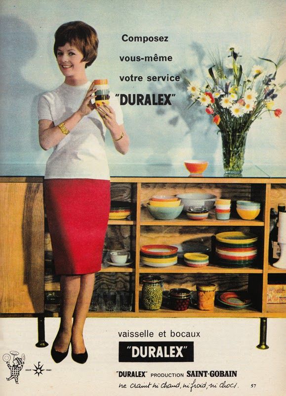Saint-Gobain Duralex french poster advertisement
