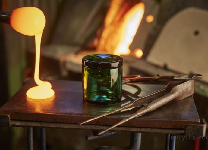 Orrefors glass making