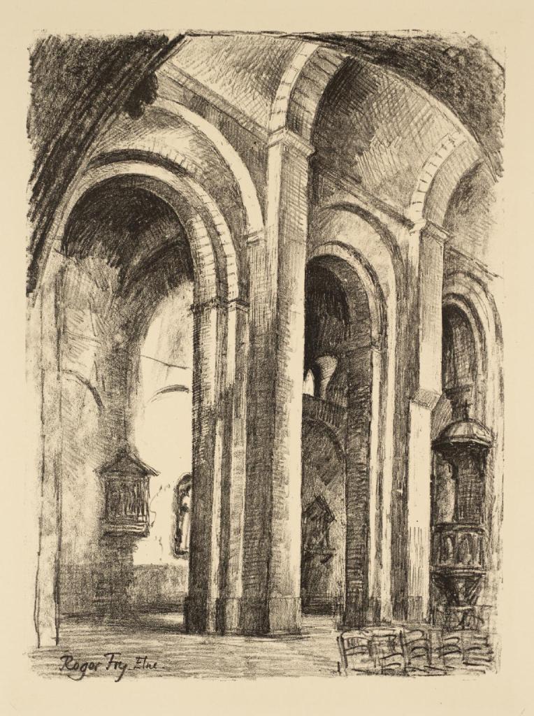 Elne 1930 by Roger Fry 1866-1934