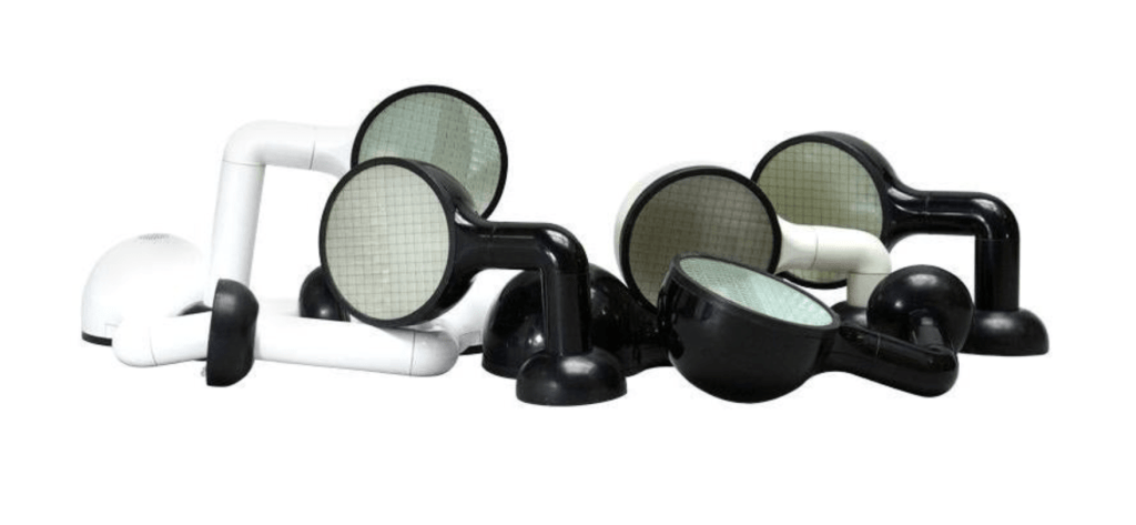 One from Six "Tennis" Wall Sconces by Adalberto Dal Lago