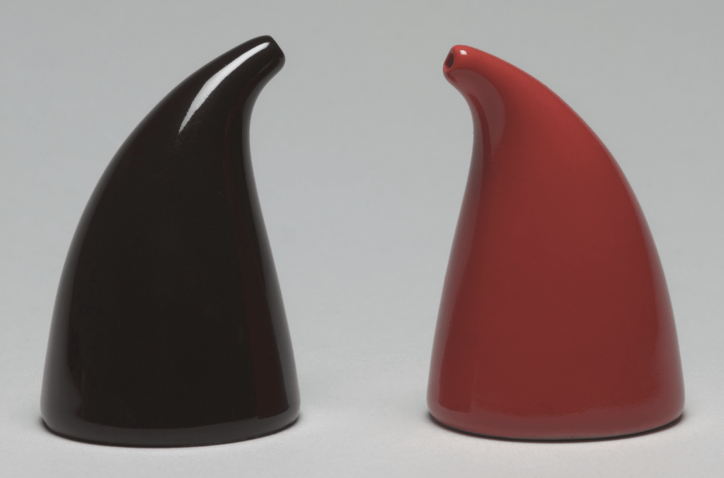 Salt and Pepper Shakers 1947 designed by Kaj Franck