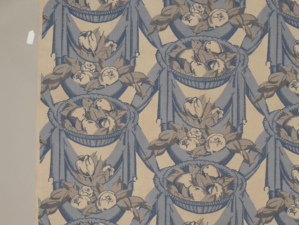 "Draperies" Textile ca. 1919 André Mare