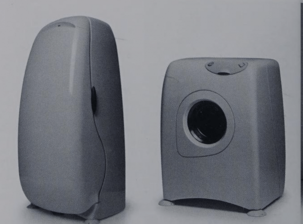 Zanussi Oz refrigerator and Zoe washing machine protypes