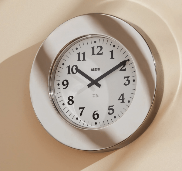 Momento Wall clock by Aldo Rossi.