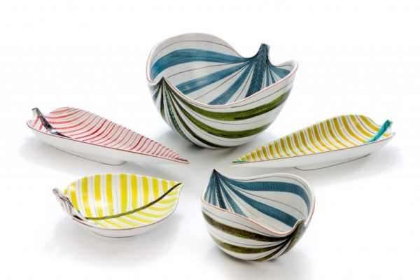 Ceramic bowls by Stig Lindberg