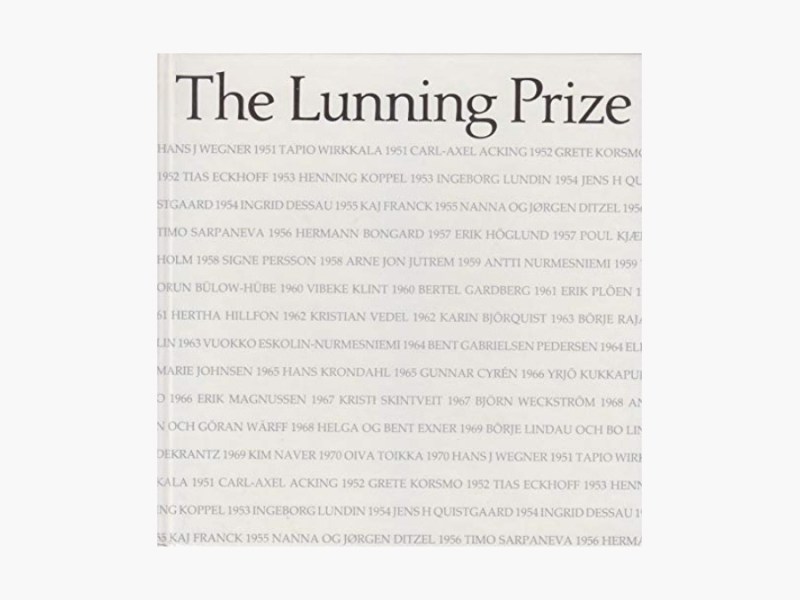 Lunning Prize (1951-1972) – a Showcase for Scandinavian Design