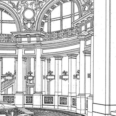 Otto Wagner: An Architectural Colouring Book