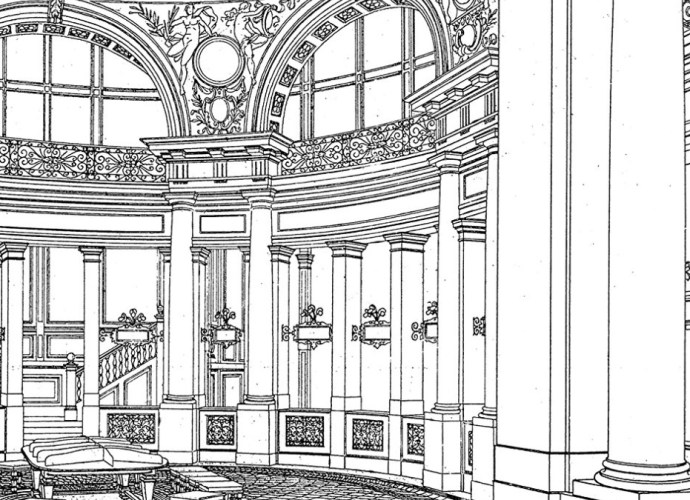 Otto Wagner colouring book featured image