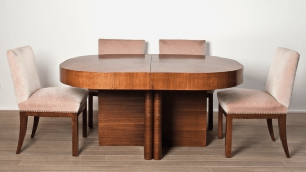 4 Eßstühle , ca. 1930–1939 designed by Bruno Paul (German, 1874–1968)