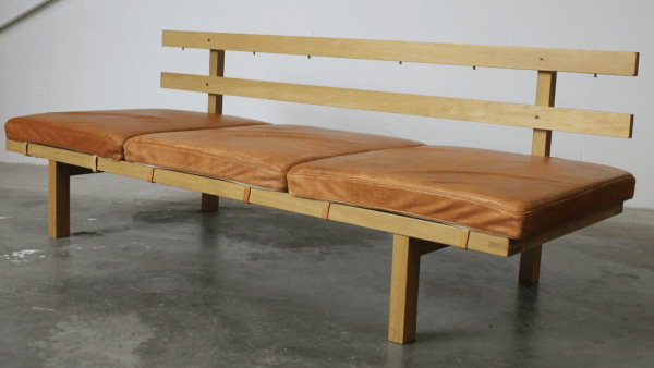 Vintage Oak Daybed Bench by Dan Svarth for Fredericia, 1978