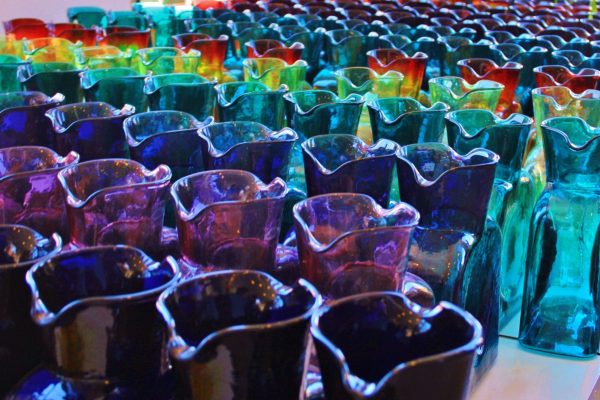 William Blenko Glass vases