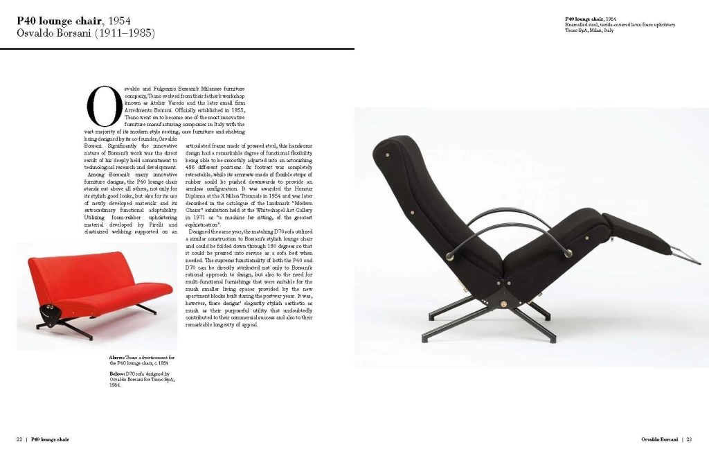 Masterpieces of Italian Design page sample