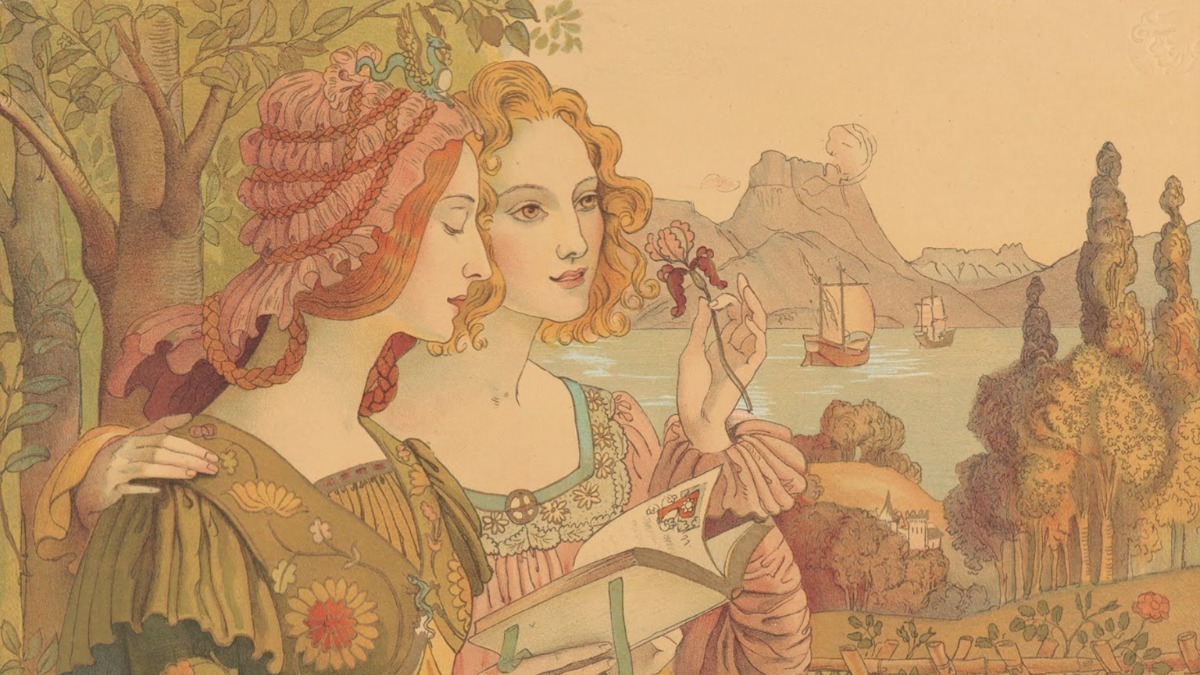 Armand Point (1861-1932), French Algerian Painter, and Designer