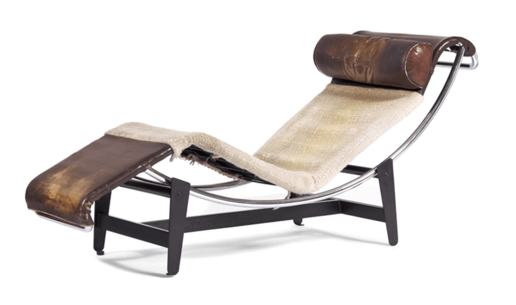 Chaise Longue B306 model (1928) Le Corbusier, Charlotte Perriand and Pierre Jeanneret