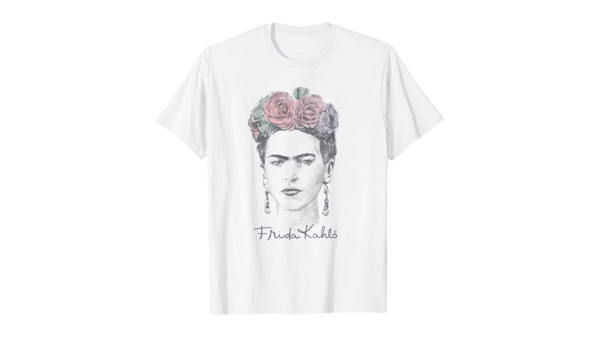 Frida Art Print Button-Up Shirt