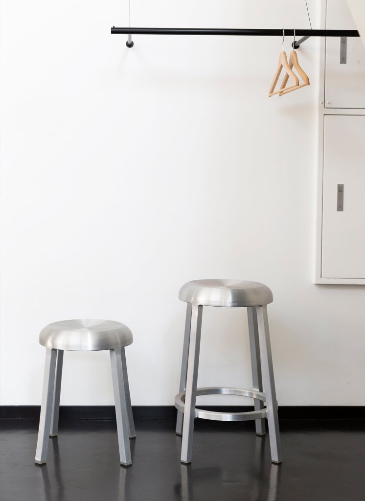 "Za" small stool by Naoto Fukasawa