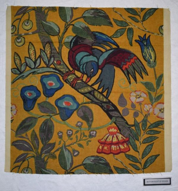Furnishing fabric ca. 1923 (made) designed by Minnie McLeish