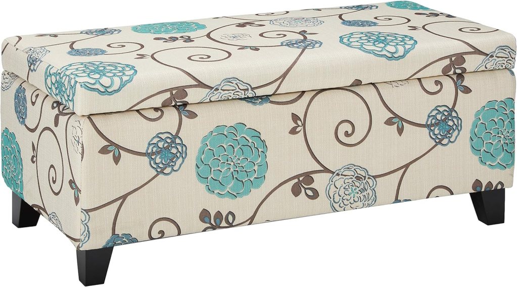 Christopher Knight Home Breanna Fabric Storage Ottoman