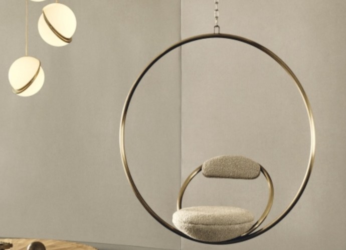 Hanging Loop Chair by Lee Broom