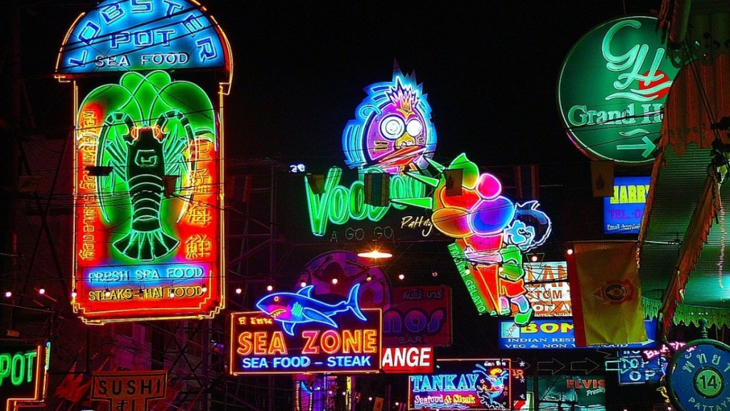 Neon Lighting Dictionary term