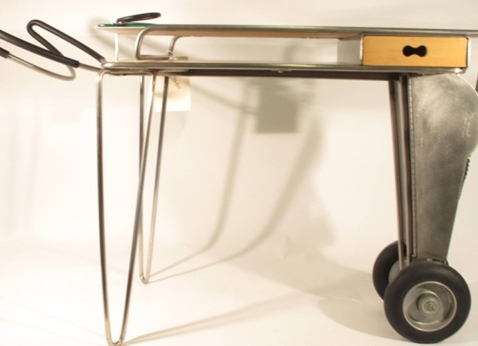 Longhorn Table by by Lisa Krohn