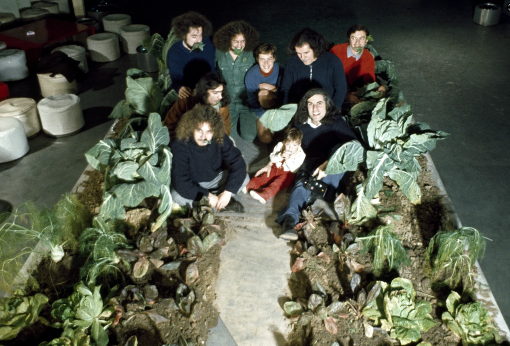 For S-SPACE, THE Mondial Festival N. 1, “VITA, MORTE E MIRACOLI DELL’ARCHITETTURA,” IN 1971, Featured a vegetable garden