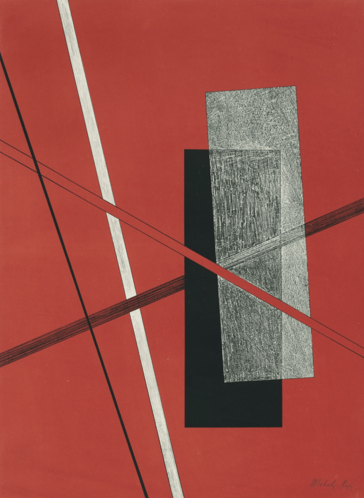 Konstruktionen. Kestenermappe 6 (Constructions. Kestner Portfolio 6), 1923 by László Moholy-Nagy (MoMA)