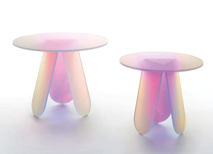 Shimmer Side Table designed by Patricia Urquiola