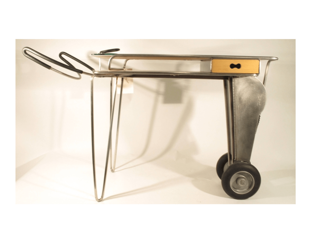 Longhorn table, 1996 designed by Lisa Krohn