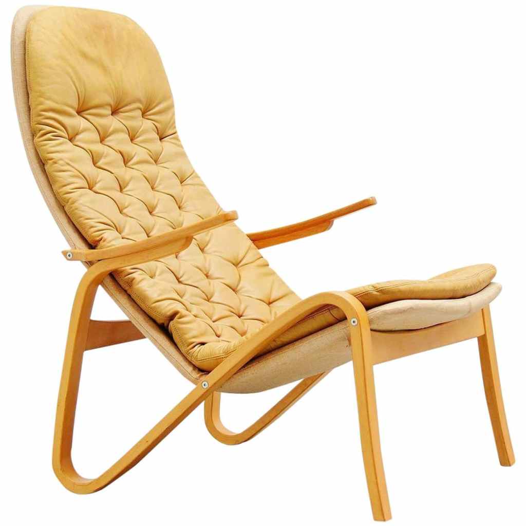 Dutch Grasshopper Lounge Chair, Sweden, 1974 by Bruno Mathsson