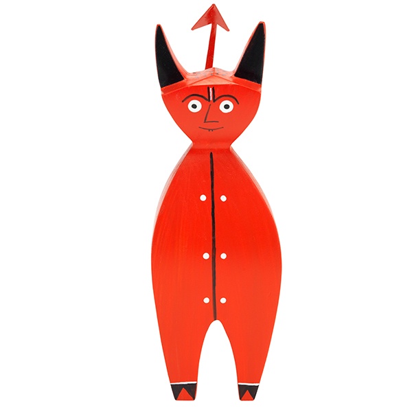 Wooden doll, Little Devil designed by Alexander Girard