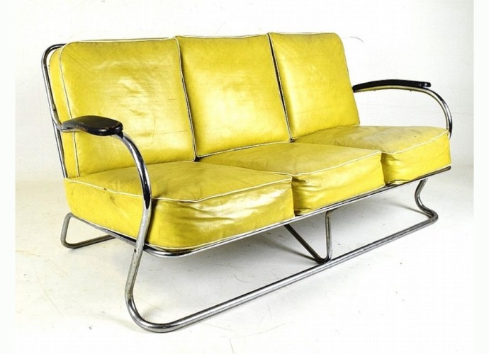 Alfons Bach Yellow Sofa