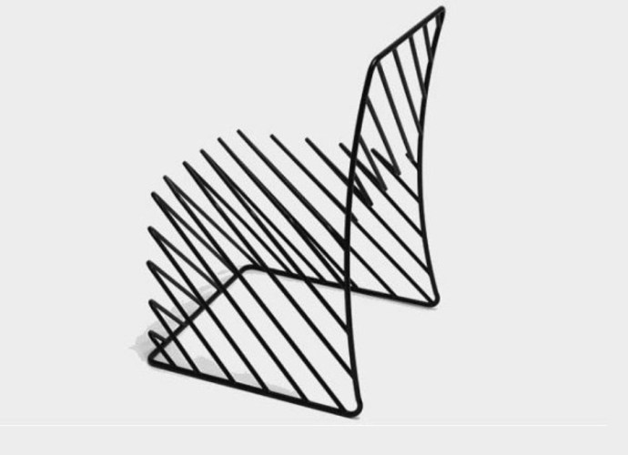 Black Wire Chair by Oki Santo