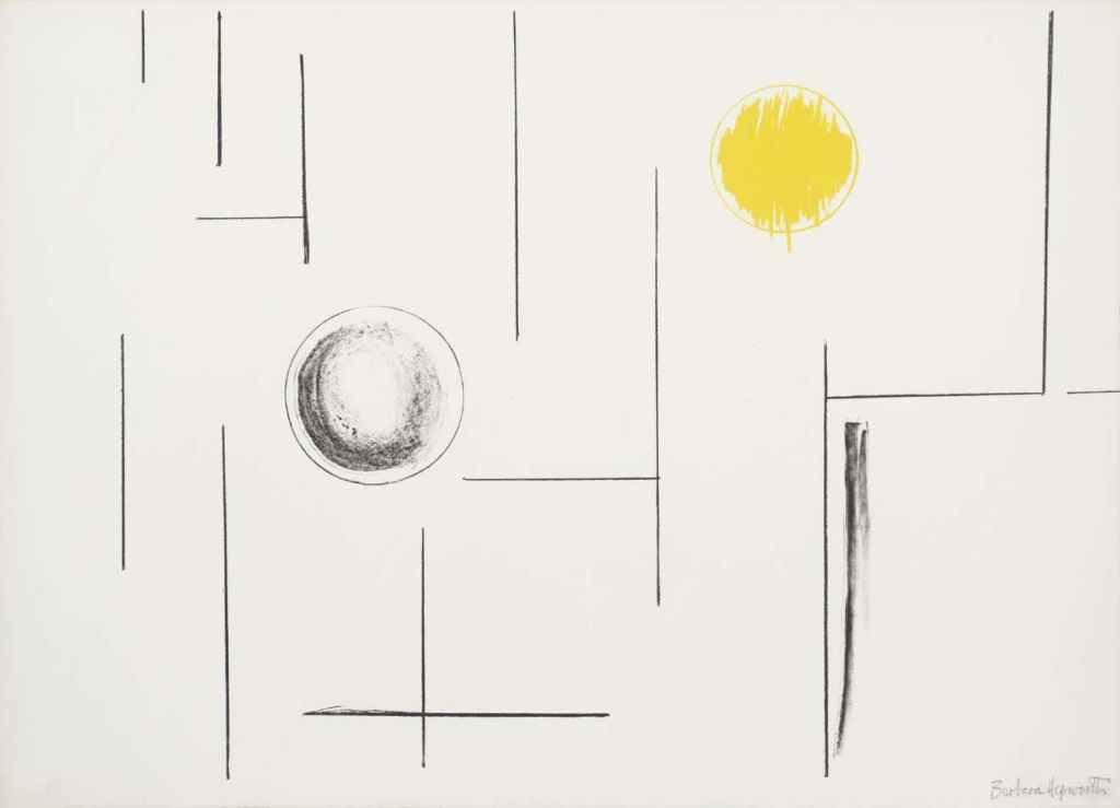 Sea Forms (1969) (signed) 1969 by Barbara Hepworth