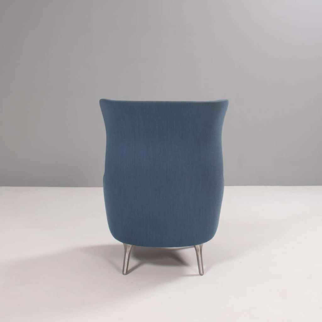 Fritz Hansen by Jaime Hayon Blue & Grey RO Lounge Armchair