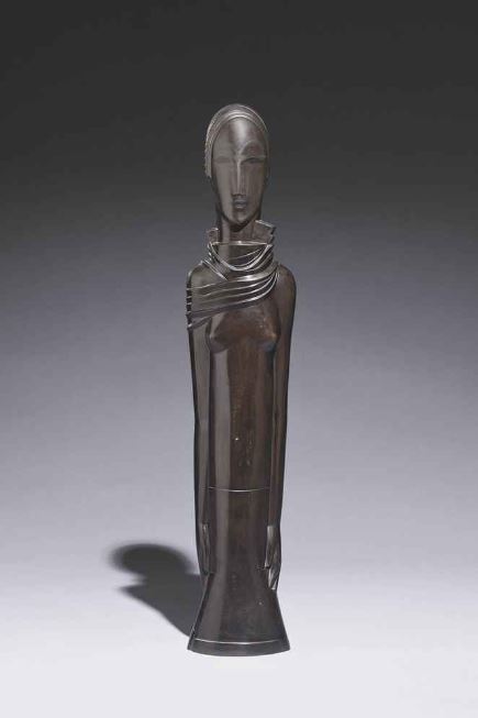 Gustave Miklos Sculpture in Bronze 1927