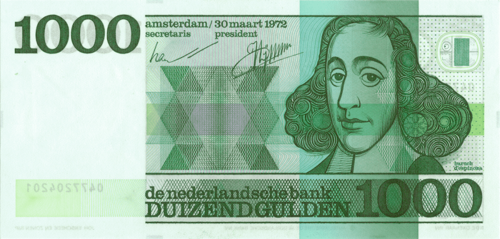 1000 Guilder Note by R.D.E Oxenaar