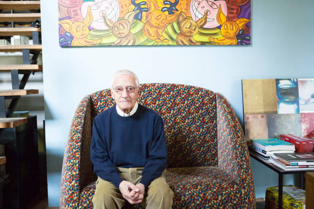 Alessandro Mendini, Percoto, Italy, 24th September 2014. (Photo by Leonardo Cendamo/Getty Images)