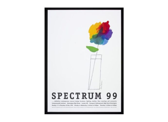 Spectrum 99 Poster by Alan Fletcher
