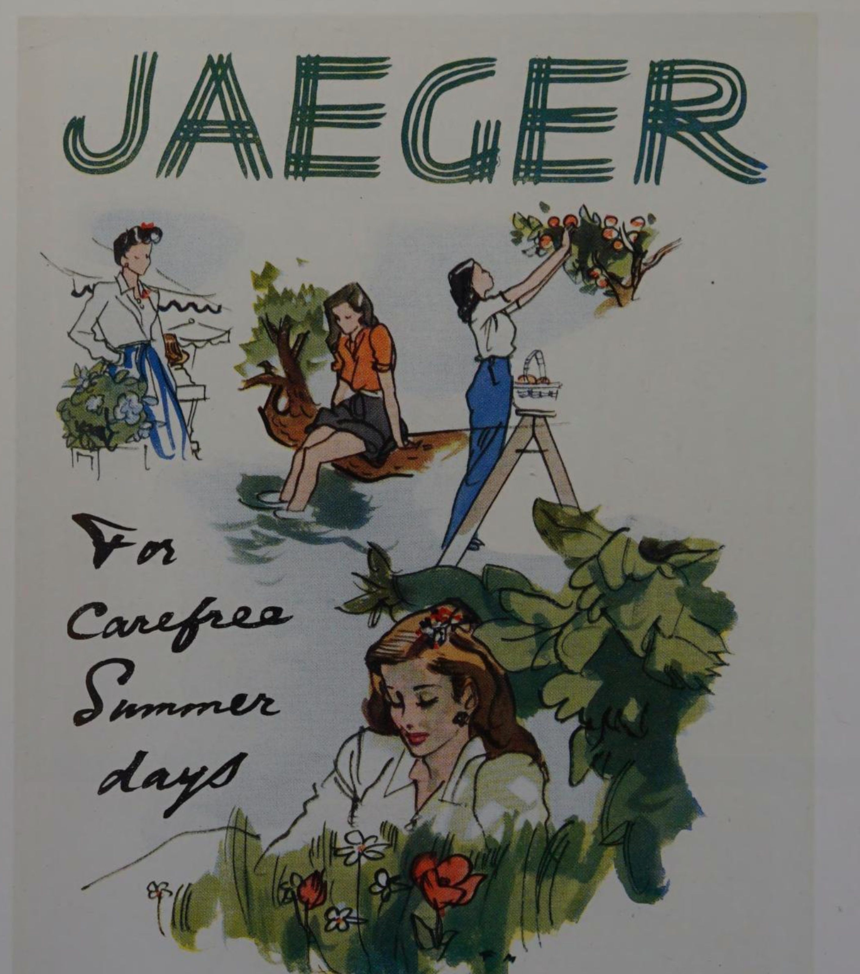 Advertisement for Jaegar 1945